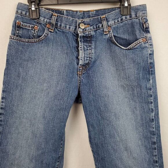 Lucky Brand Sz 8/29 Stretch Easy Rider Denim Capri - Picture 3 of 12